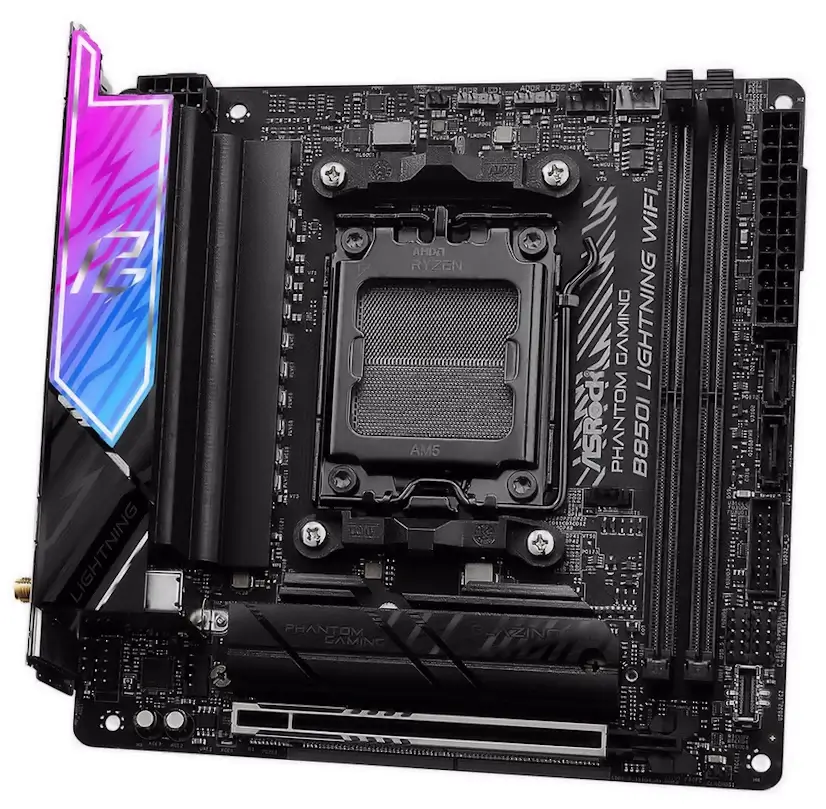 Montaje Placa Base ASRock B850I Lightning WIFI Club de Campo Club de Campo PC - Montaje Placa Base ASRock B850I Lightning WIFI Club de Campo