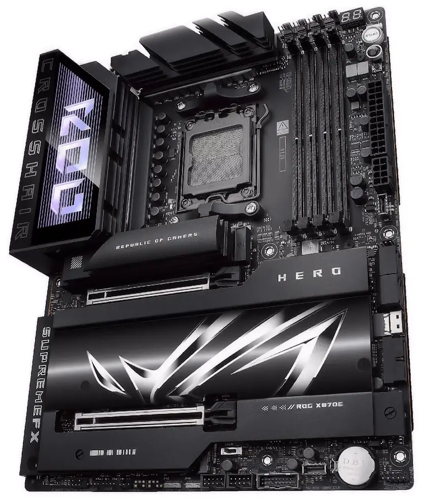 Montaje Placa Base ASUS ROG CROSSHAIR X870E DARK HERO Club de Campo Club de Campo PC - Montaje Placa Base ASUS ROG CROSSHAIR X870E DARK HERO Club de Campo