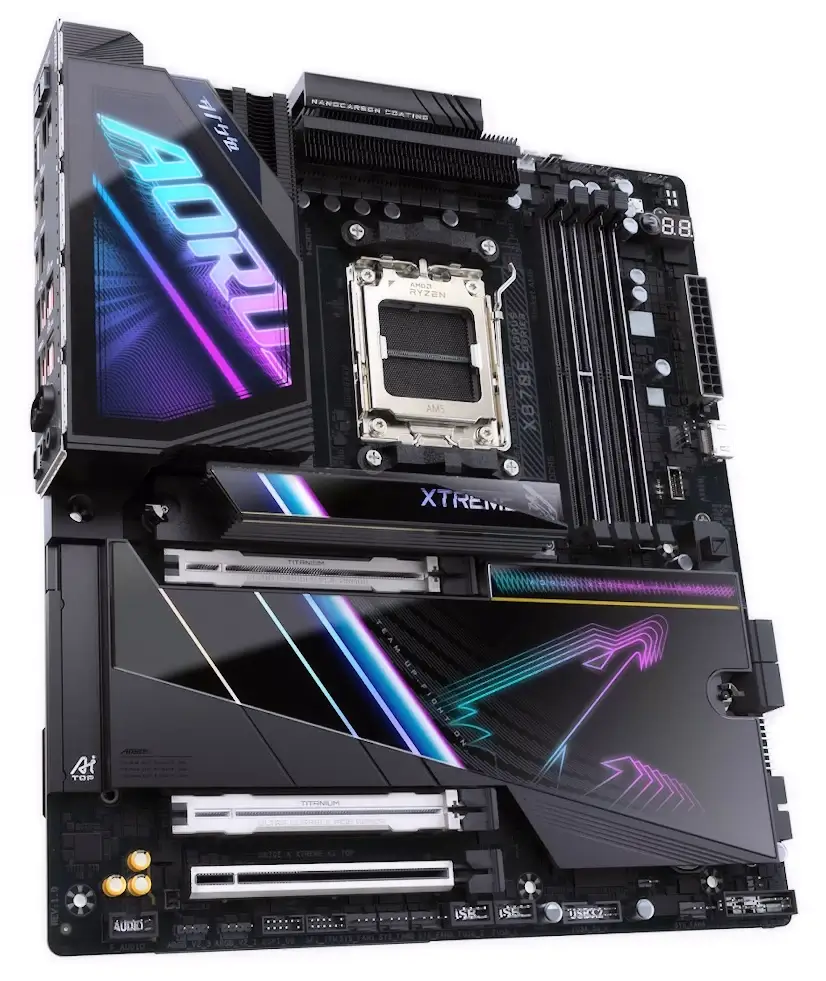 Montaje Placa Base GIGABYTE X870E AORUS XTREME X3D AI TOP Gaming PC Club de Campo Montaje Placa Base GIGABYTE X870E AORUS XTREME X3D AI TOP Gaming PC Club de Campo