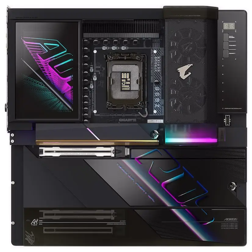 Montaje Placas Base GIGABYTE Z890 AORUS XTREME AI TOP Gaming PC Club de Campo Montaje Placa Base GIGABYTE Z890 AORUS XTREME AI TOP Gaming PC Club de Campo
